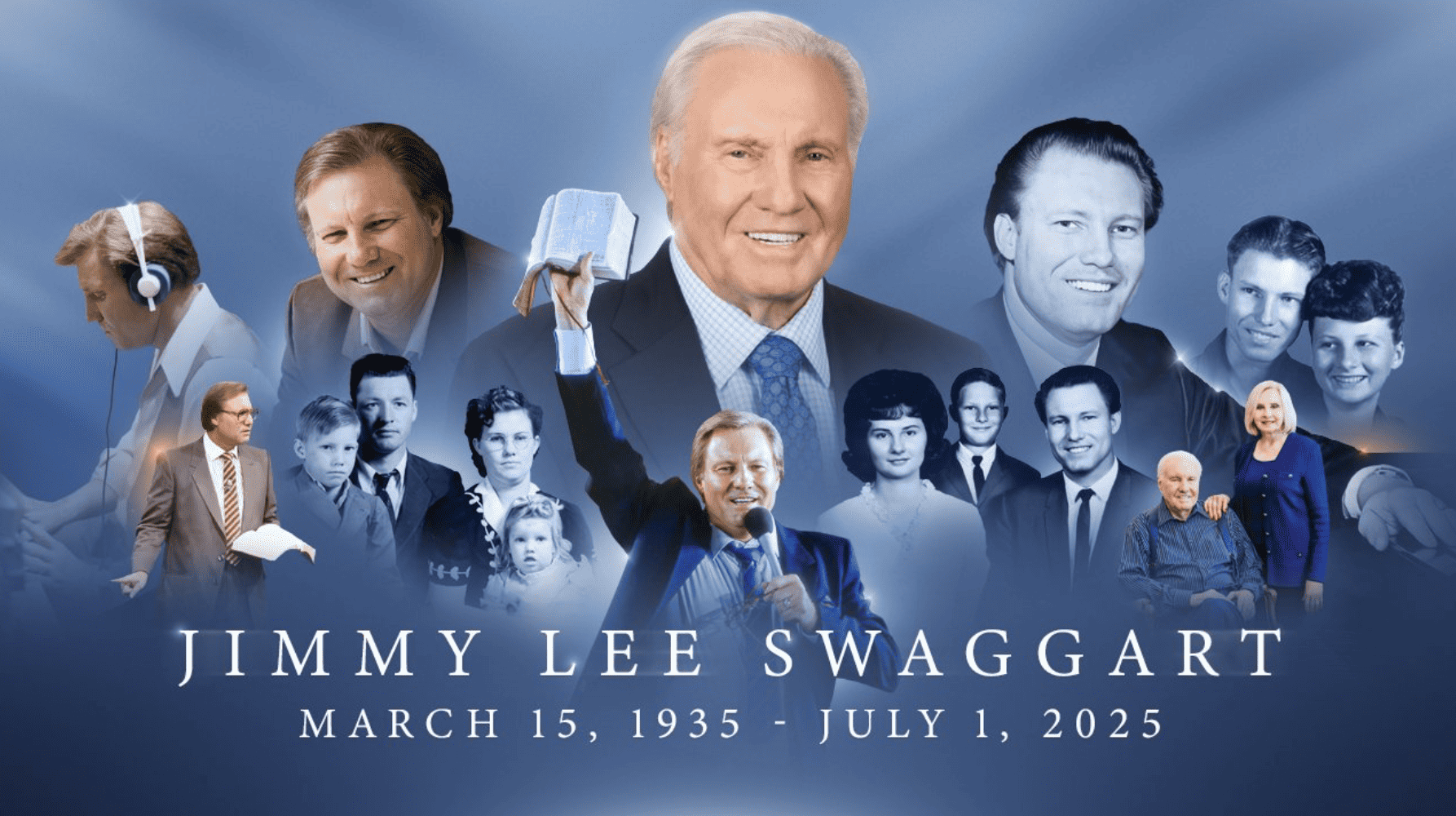 Décès de Jimmy Swaggart, une grande figure du télévangélisme et du réveil évangélique africain.