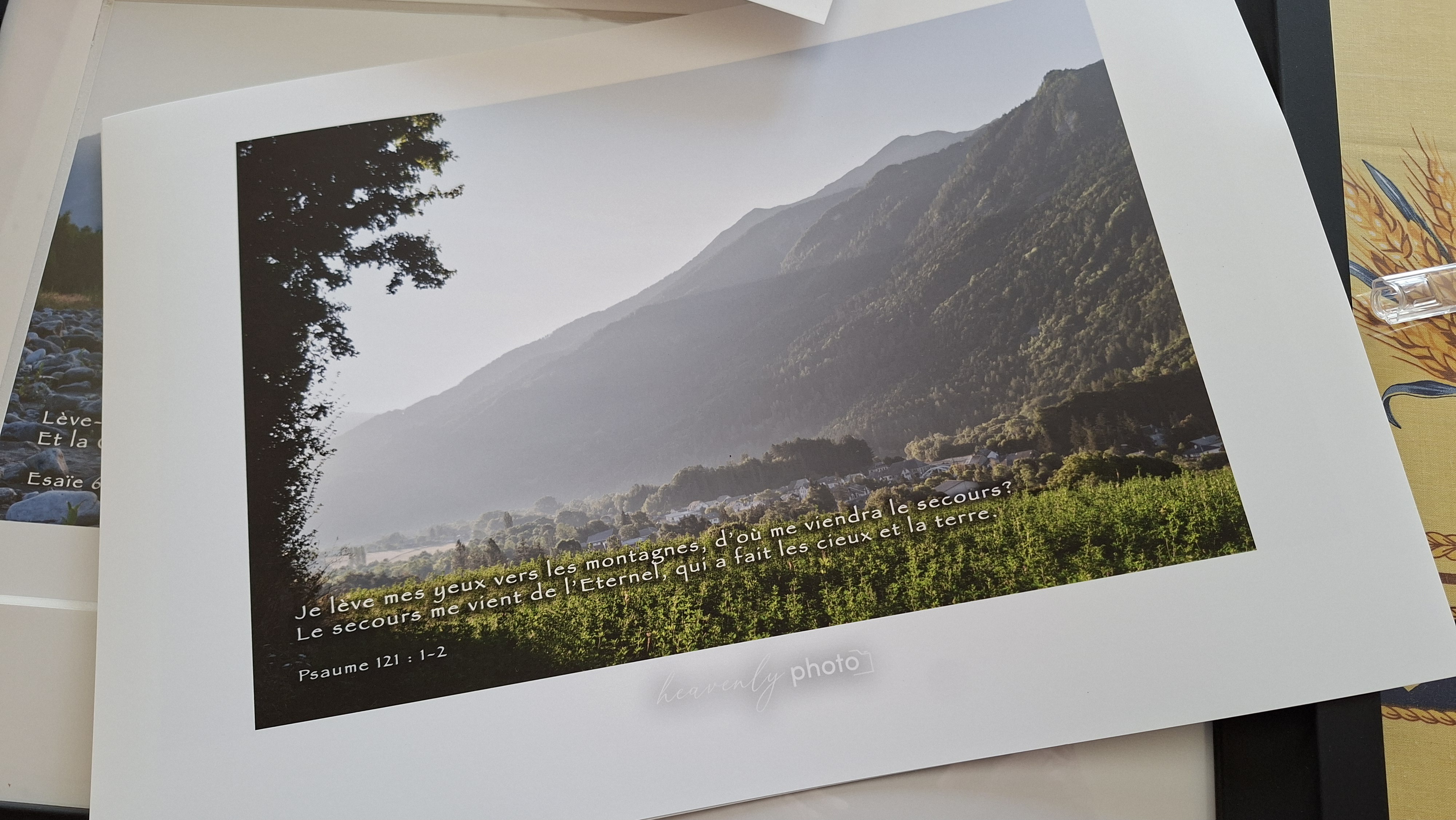Service d'encadrement de photographies